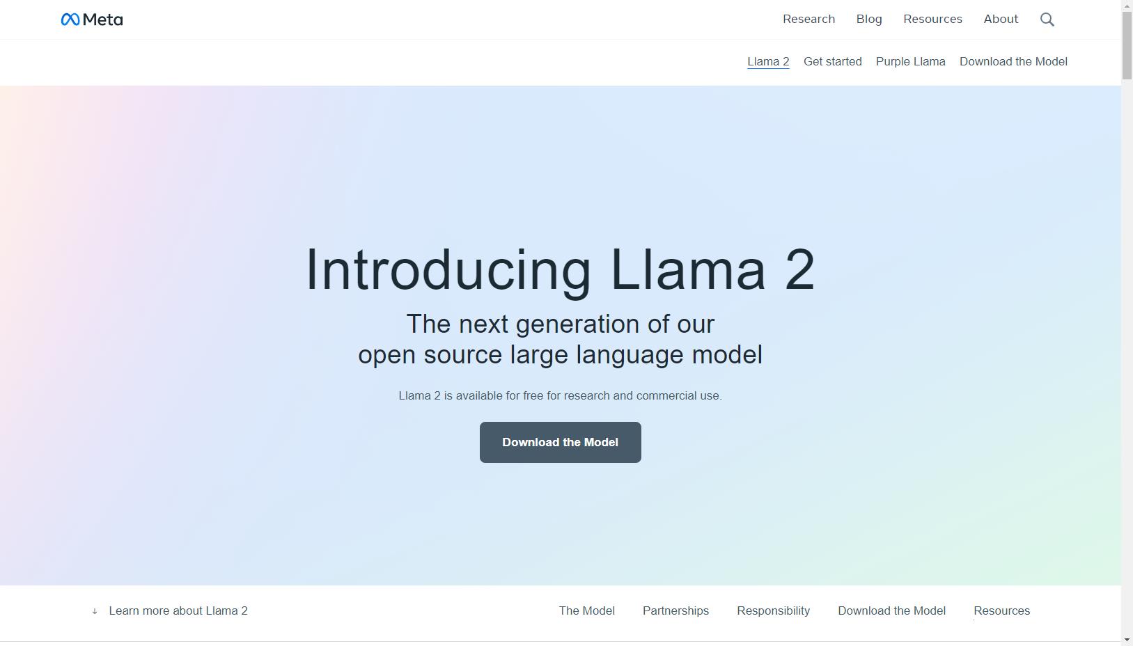 Llama 2